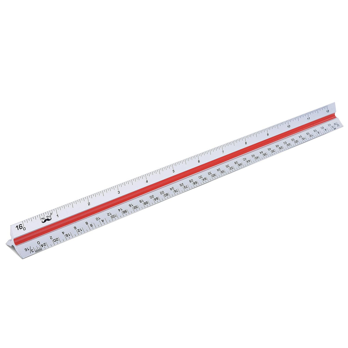 Mr. Pen- Metric Engineer Scale Ruler, Ruler, 12" Aluminum Scale Ruler