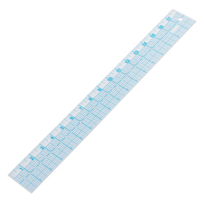 See-Thru Accurate Positioning and Marking Sewing Clear Ruler 2 x 18 inch