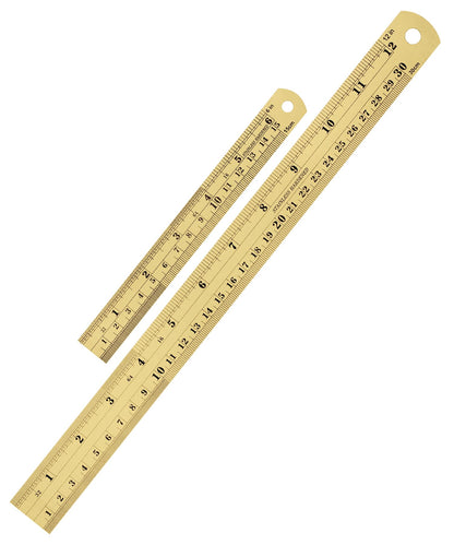 Mr. Pen- Metal Straight Edge Ruler, 3 pcs, 6", 12", 16"