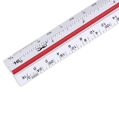 Mr. Pen- Metric Engineer Scale Ruler, Ruler, 12" Aluminum Scale Ruler